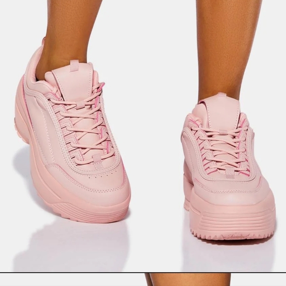 BERNESS/Dolls Kill Rec League Chunky platform sneaker - Picture 7 of 8